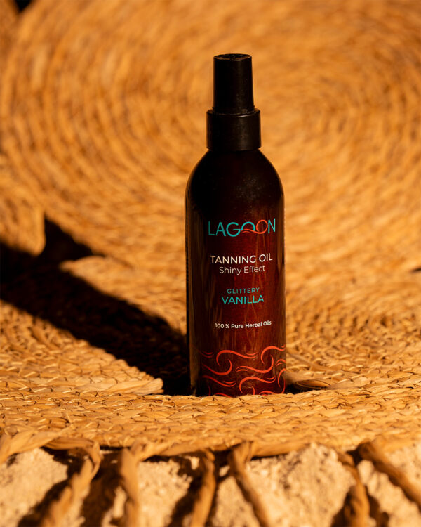 Lagoon tanning oil shinny effect vanilla